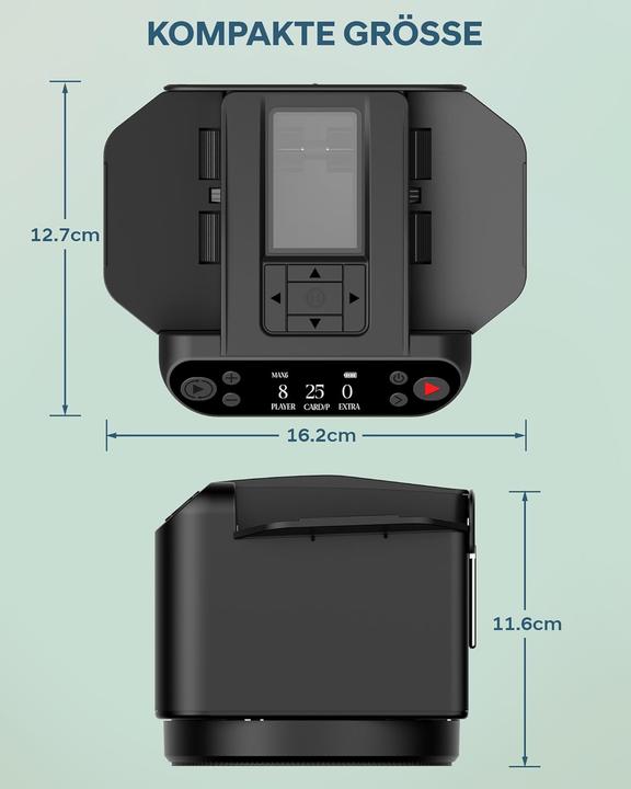 Image du produit Oblitzon Automatischer Kartenmischer für 12 Decks mit Verteiler