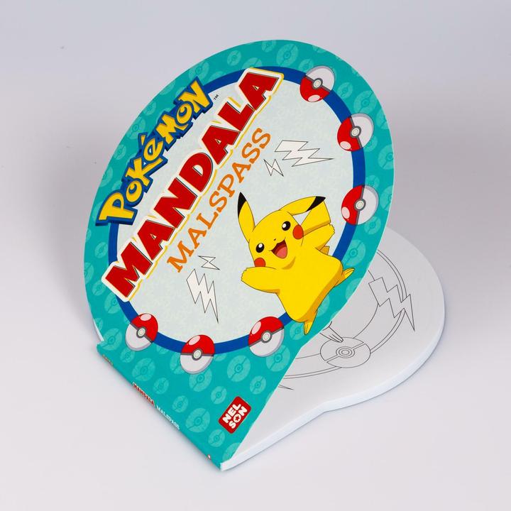 Actual product image Pokémon activity book: MANDALA colouring fun