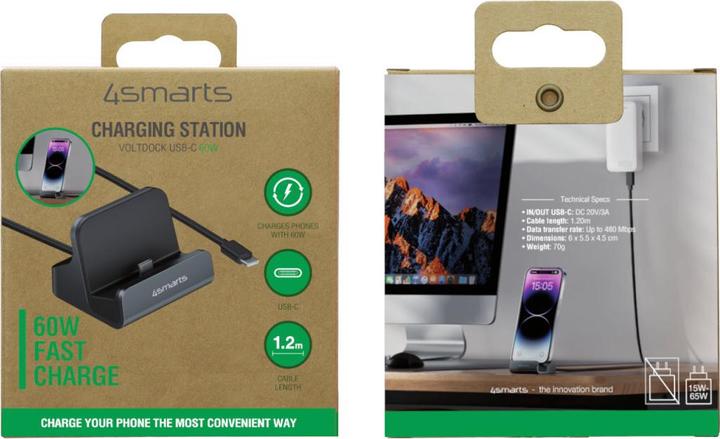 Produktbild 4smarts Charging Station VoltDock (60 W)