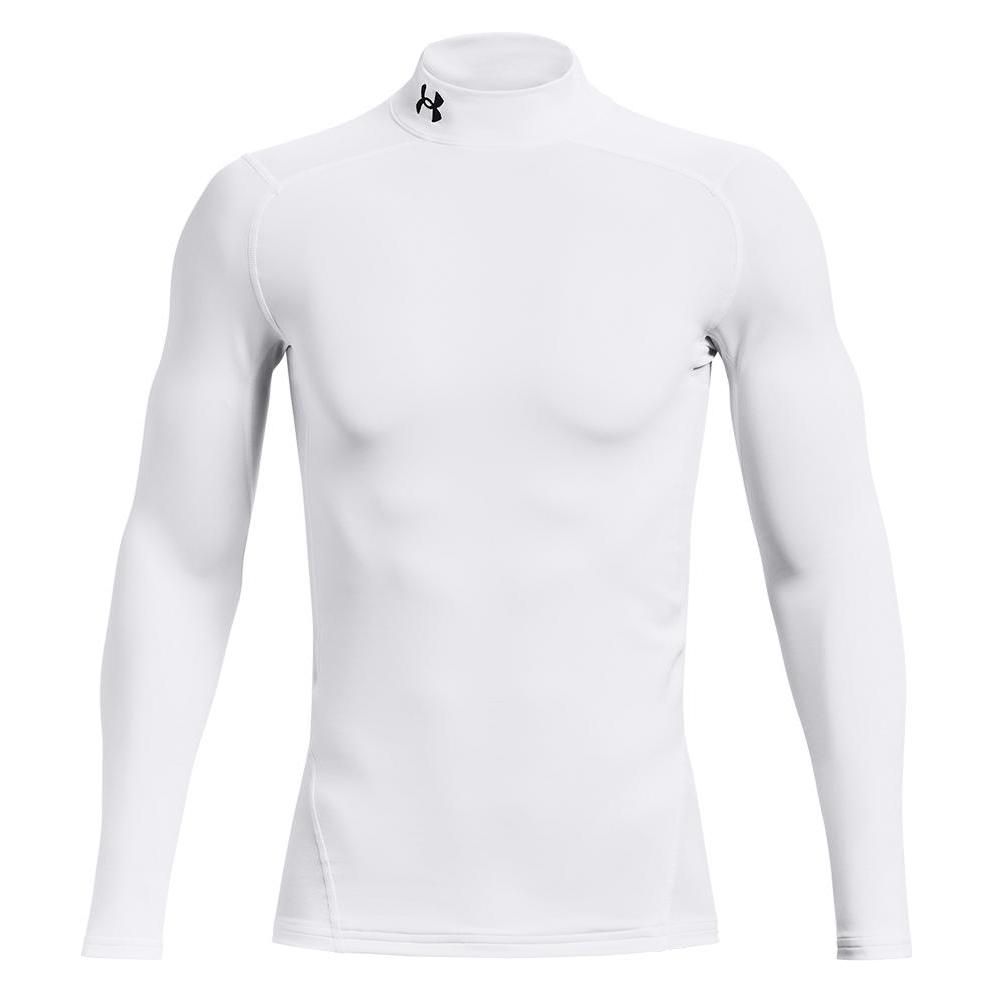Under Armour, Herren, Sportshirt, Ua Cg Armour Comp Mock (Xs), Weiss, Xs