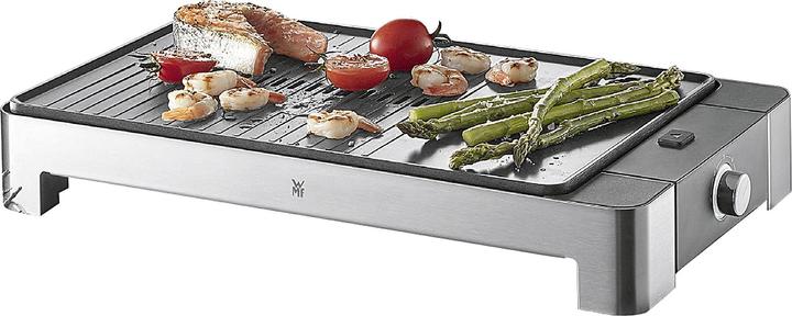 Produktbild WMF Tischgrill elektro Elekrogrill flach & gerippt Temperaturwahl Lono 2300W