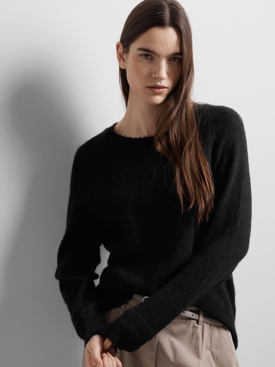 Image du produit Selected Femme Pull en laine à col ras du cou (XXL)