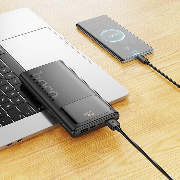 Actual product image Hoco Power bank J144 Hymn power bank(15000mAh) Black