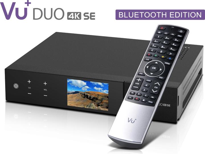 Actual product image Vu+ Duo 4K SE BT (4 GB, DVB-C, CI Shaft)
