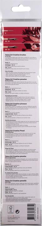 Actual product image Talens Brush set ox ear hair 5 mix