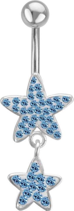 Image du produit Bijouteria Piercing nombril (Acier chirurgical 316L, Cristallin)