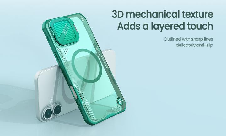 Immagine prodotto Nillkin Custodia rigida Iceblade Prop MagSafe Bio PC (Apple iPhone 16)