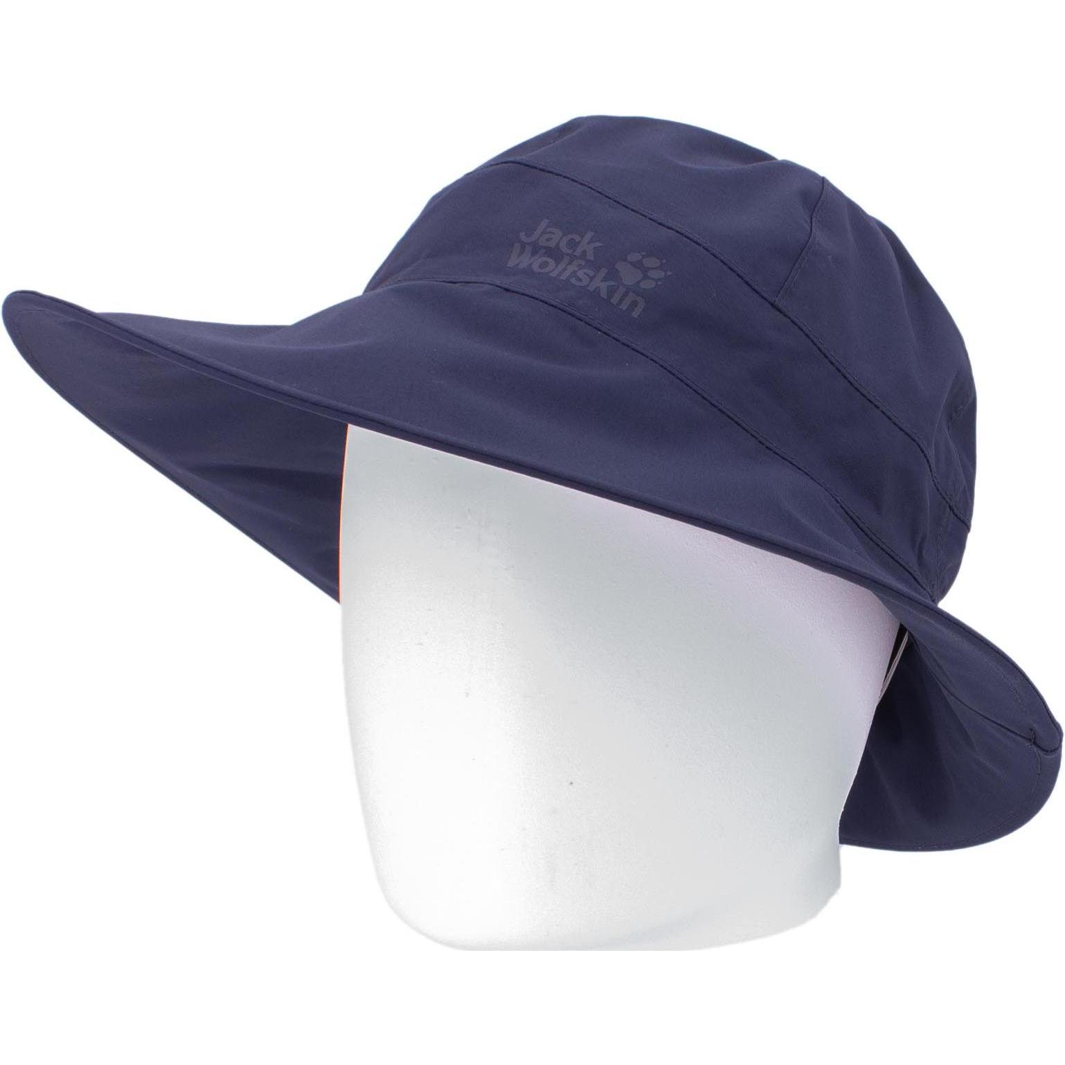 Jack Wolfskin, Damen, Cap, Texapore Ecosphere Hat Hut Kappe Wetterschutz, Blau, (M)