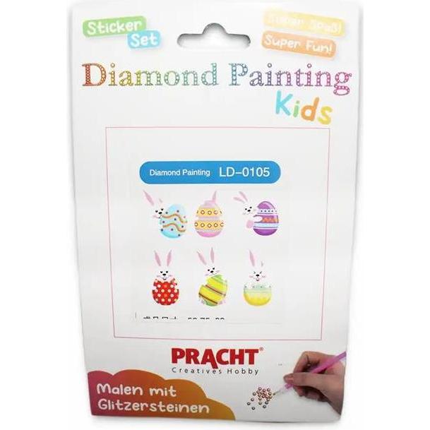 Magni Diamond Painting Sticker Ostern 6 Stück