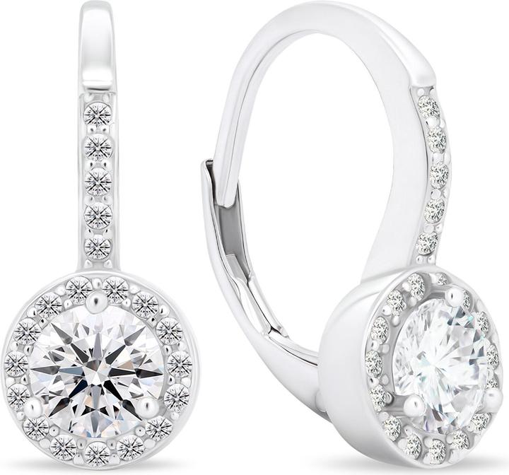 Immagine prodotto Brilio Argento - Orecchini in argento con zirconi trasparenti EA442W
