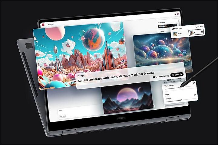 Produktbild Samsung Galaxy Book4 Pro 360 (16", 1000 GB, 16 GB, DE, Intel Core Ultra 7 155H)