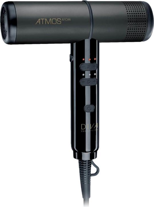 Diva Hairdryer Atmos ATOM Set black (2000 W)