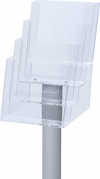 Productafbeelding Showdown Displays Showdown® Displays brochurestandaard MB4C160 transparant DIN A5 4 vakken (A5)