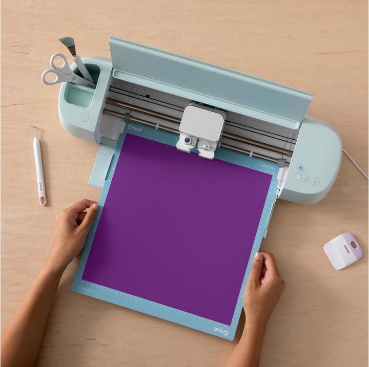 Productafbeelding Cricut Vinylfolie Warmtegeactiveerd 30 x 60 cm, Paars/Turquoise (1 x)