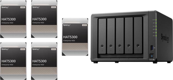 Produktbild Synology DS1525+ (5 x 4 TB, Synology HAT 53xx)