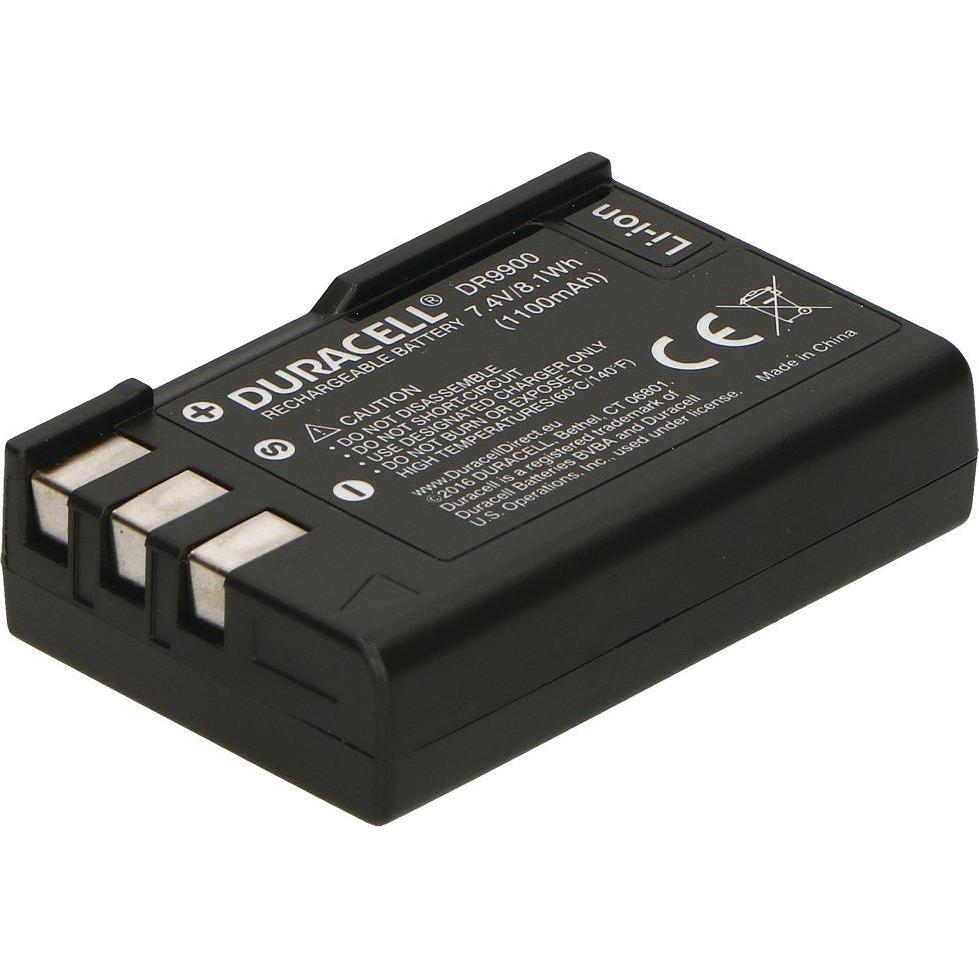 Duracell Lithium-Ionen-Akku EN-EL9E,1050mAh (Akku), Kamera Stromversorgung, Schwarz