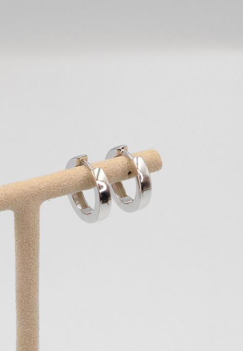 Image du produit Muau Créoles (Or blanc 750/18K)