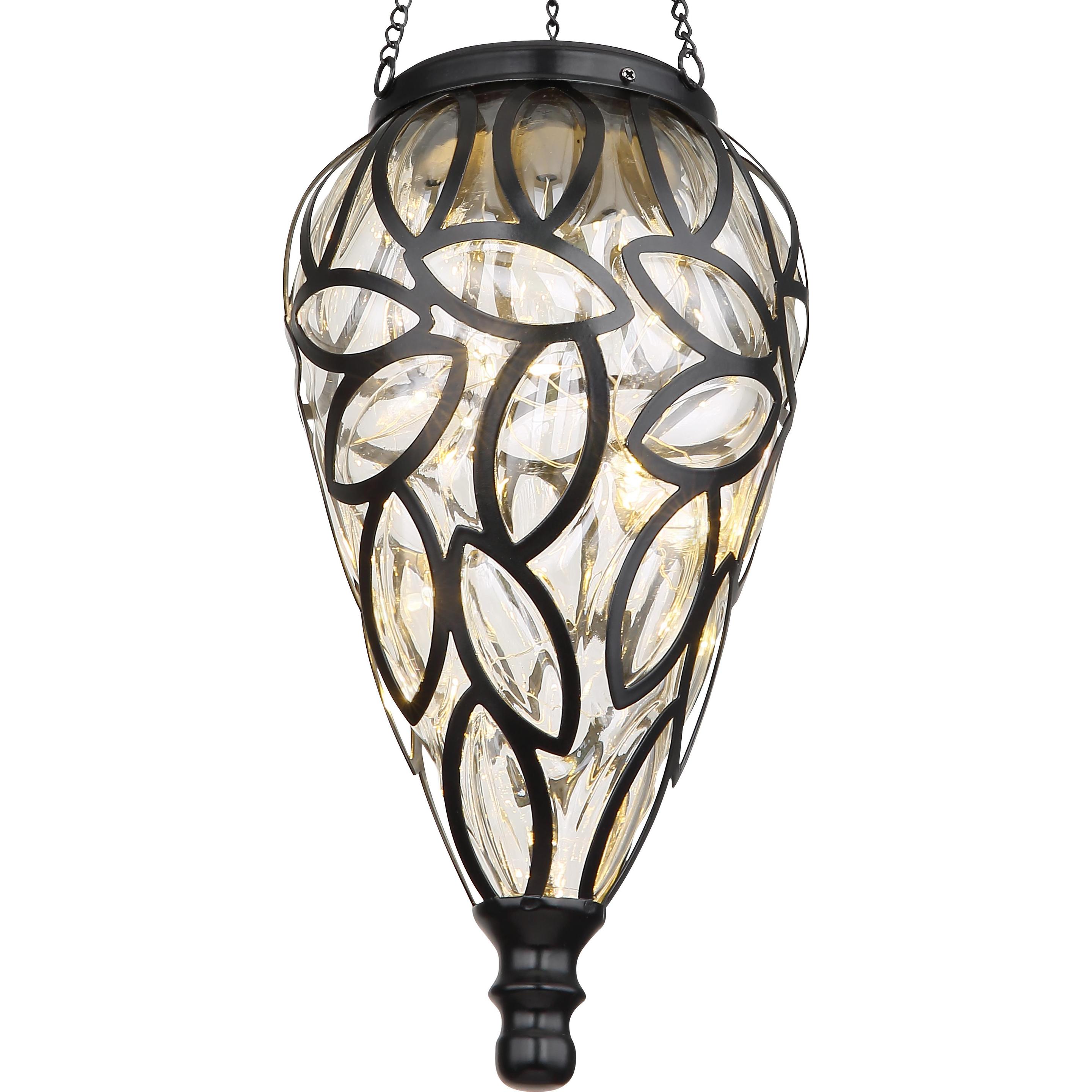 Thumbnail - Globo, Gartenbeleuchtung, Solarleuchte Metall Schwarz, 15xled (IP44)