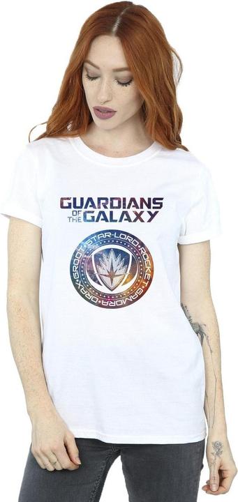 Image du produit - T-shirt GUARDIANS OF THE GALAXY STARS FILL LOGO - Femme (S)
