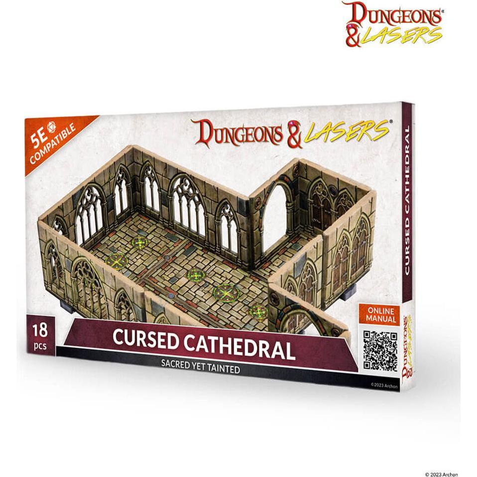 Archon Studio Dungeons & Lasers Expansion Set: CURSED CATHEDRAL
