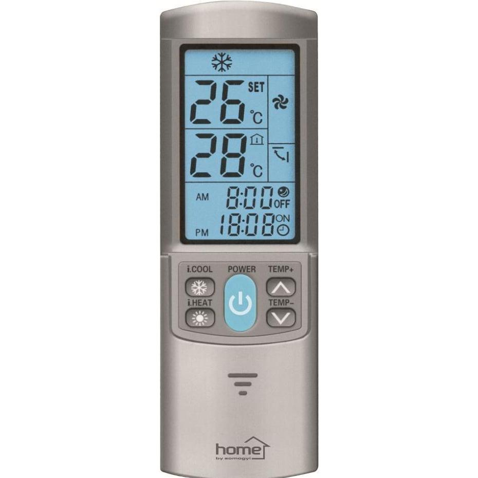 Satel URC 2000AC/SL Universal Fernbedienung Silber (Telecomando universale), Telecomando, Argento