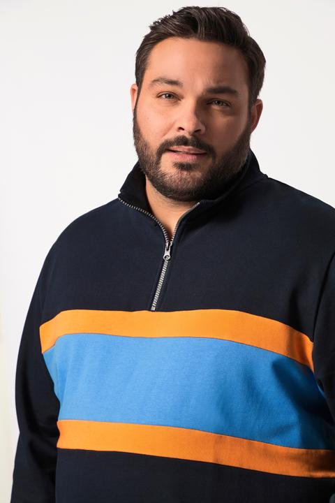 Immagine prodotto Boston Park Sweatshirt, breiter Streifen, Stehkragen, bis 84/86 (42, 44)