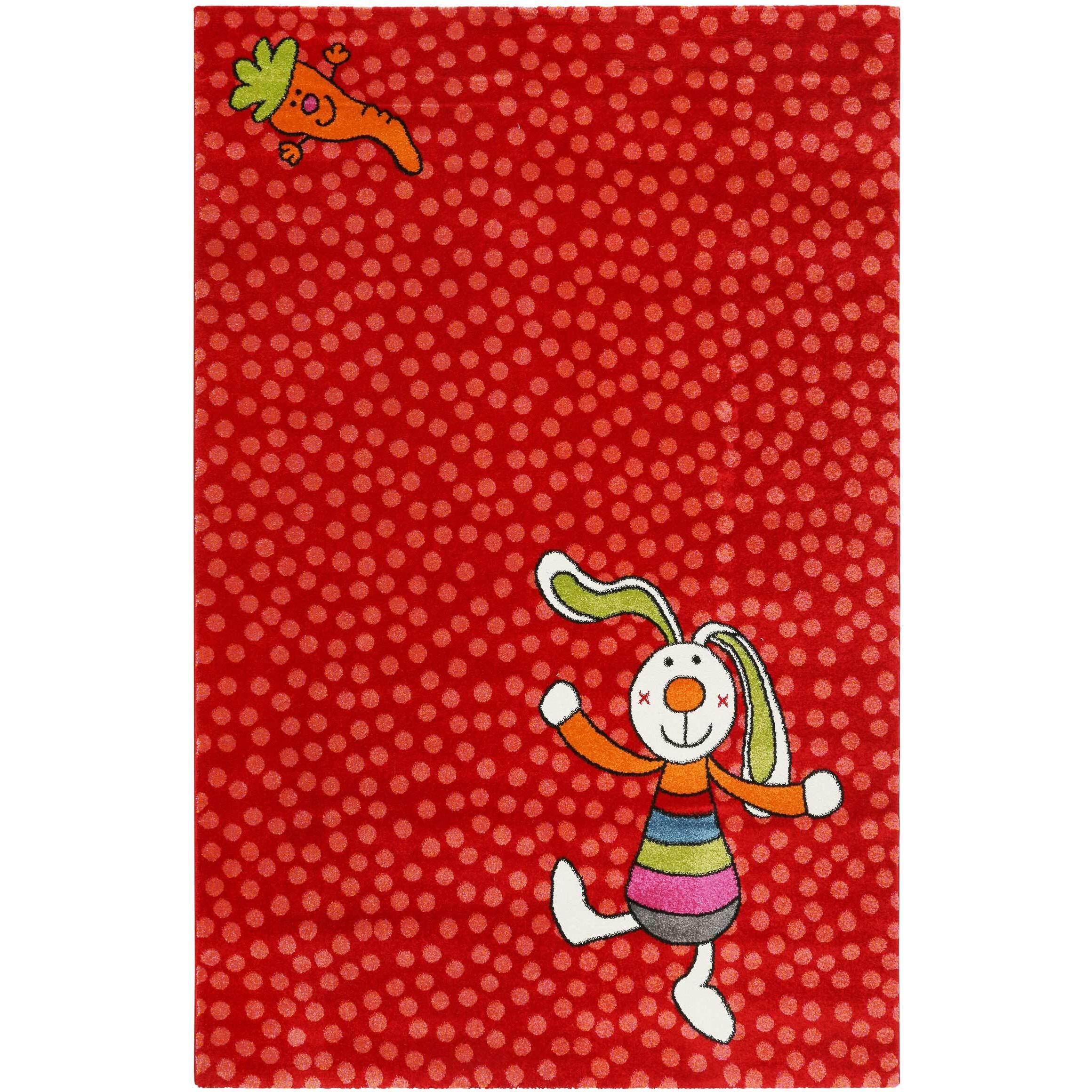 Sigikid, Kinderteppich, Rainbow Rabbit (80 x 150 cm)