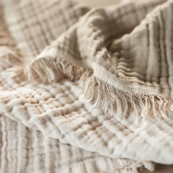 Immagine prodotto Jollein Coperta per bambini con frange (100 x 75 cm)