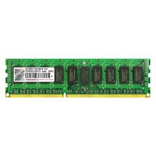 Transcend DDR3 240Pin Long-DIMM DDR3-1333 ECC Registered Memory, 8 GB, DDR3, 240-pin DIMM (1333 MHz, DDR3-RAM, DIMM), RA...