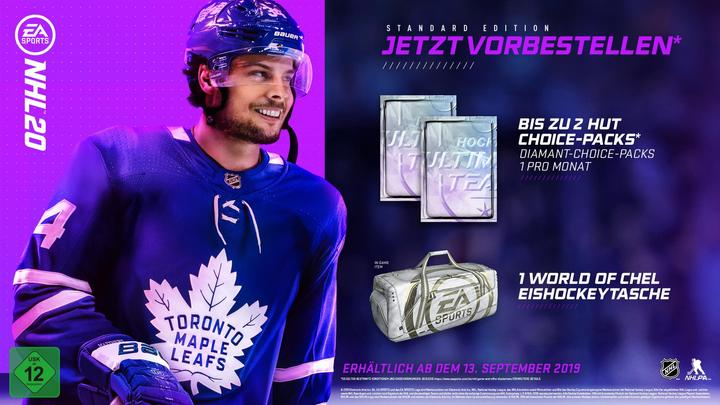 Produktbild EA Games NHL 20 (PS4, DE)