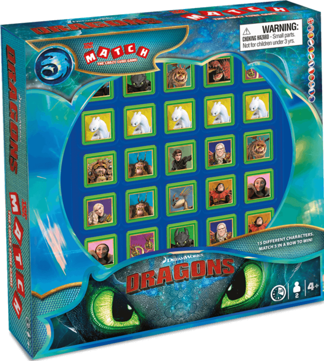 Produktbild Winning Moves Top Trumps Match Dragons (Französisch, Englisch)