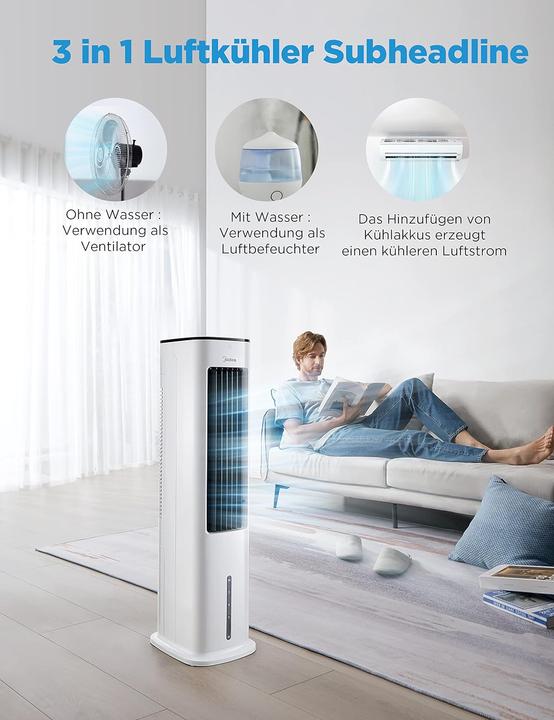 Produktbild Midea AC100-20ARB (25 m², 187.67 BTU/h)