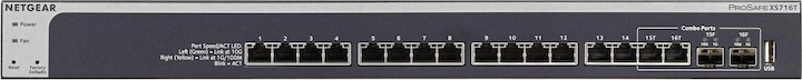 Actual product image Netgear Xs716t (18 ports)