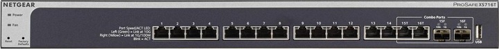Actual product image Netgear Xs716t (18 ports)