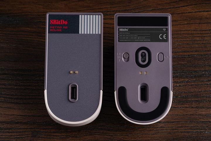 Produktbild 8bitdo Retro R8 Mouse with Charging Dock N version 85CB02 (Kabelgebunden, Kabellos)