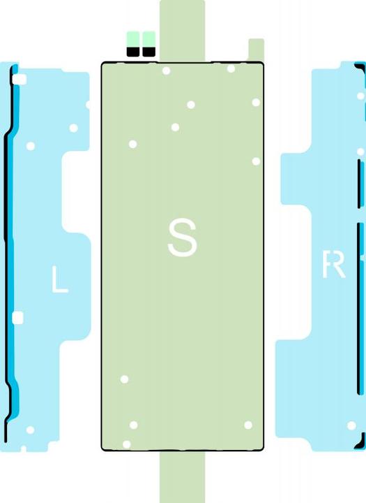 Image du produit Samsung Rework Kit Display für Galaxy Z Fold6 F956, Sub Outer (Écran)