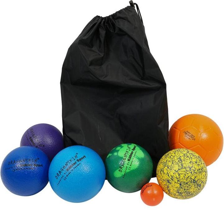 Actual product image Dragonskin Kübler Sport® ® Rainbow softball set