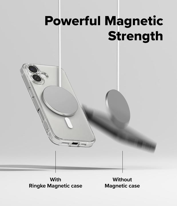 Produktbild Ringke Fusion Magnetisches Magsafe Iphone 17 Matte Klar (Apple iPhone 17)