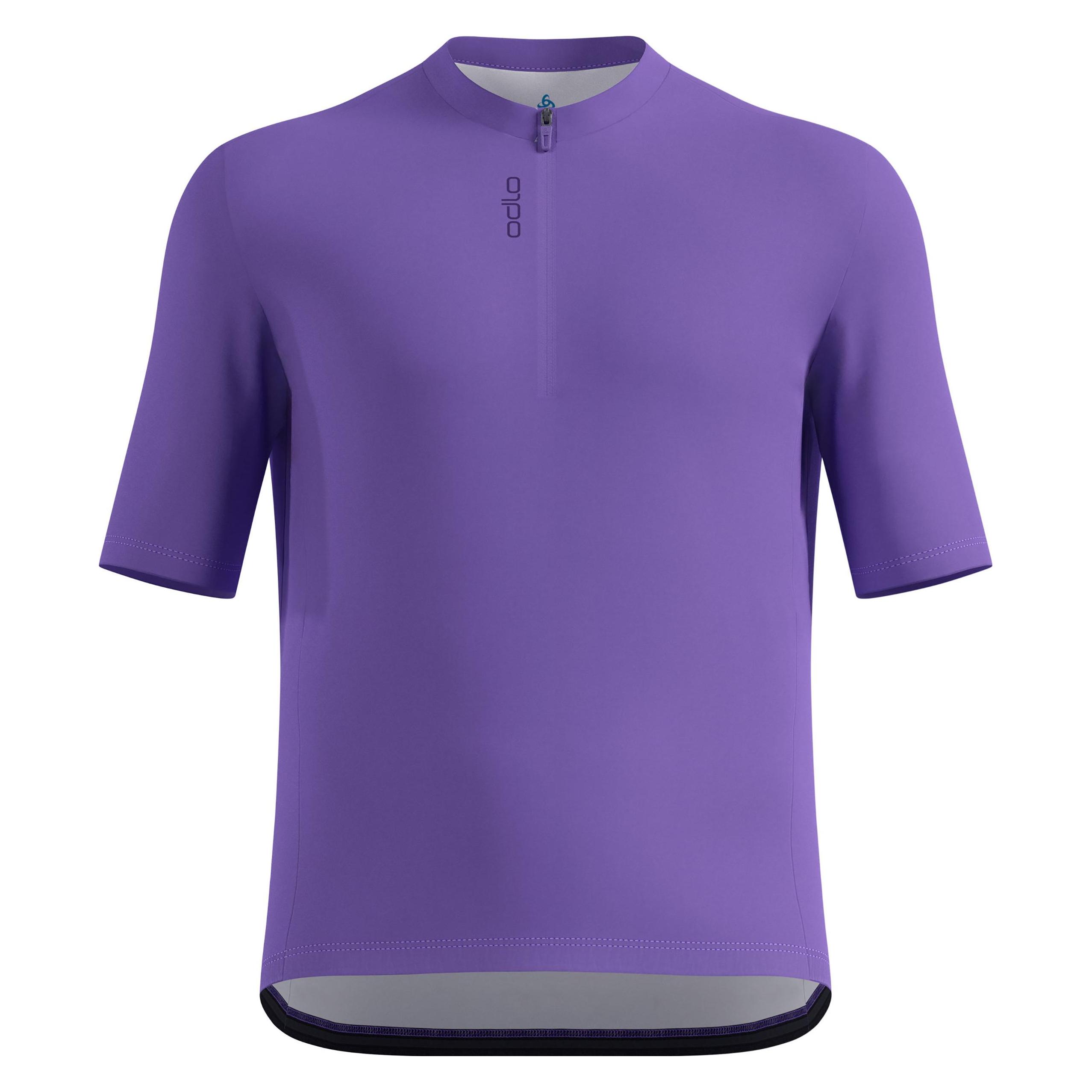 Odlo, Mannen, Wielertruien, Essential 1/2 Zip (S), Paars, S