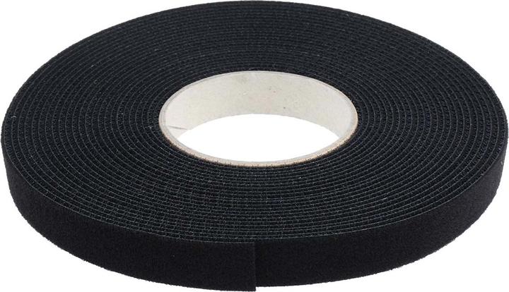 Productafbeelding RS PRO Klittenband, 20 mm x 10 m, zwart (20 mm)