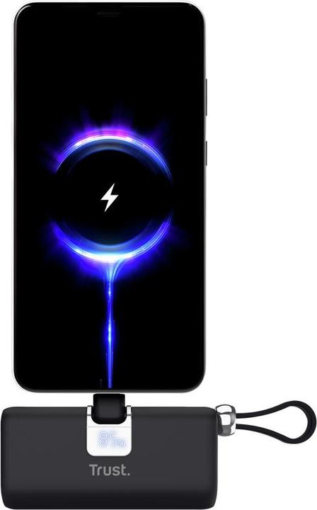 Actual product image Trust Pacto 5000 Pd Pocket Powerbank Blk (5000 mAh, 18 W)
