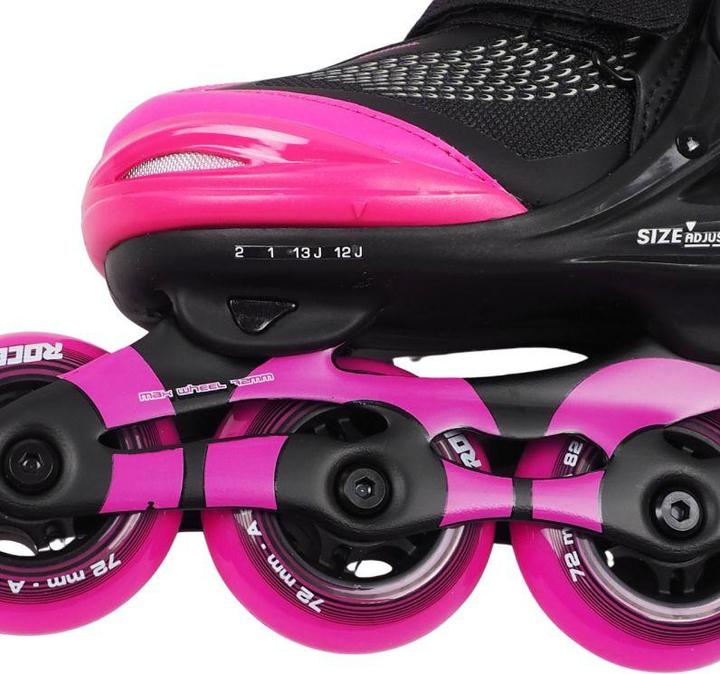 Produktbild Roces - Moody X TIF Girl Verstelbare Skeelers - Kinderen - Zwart - Roze - 36-40 (36, 40)