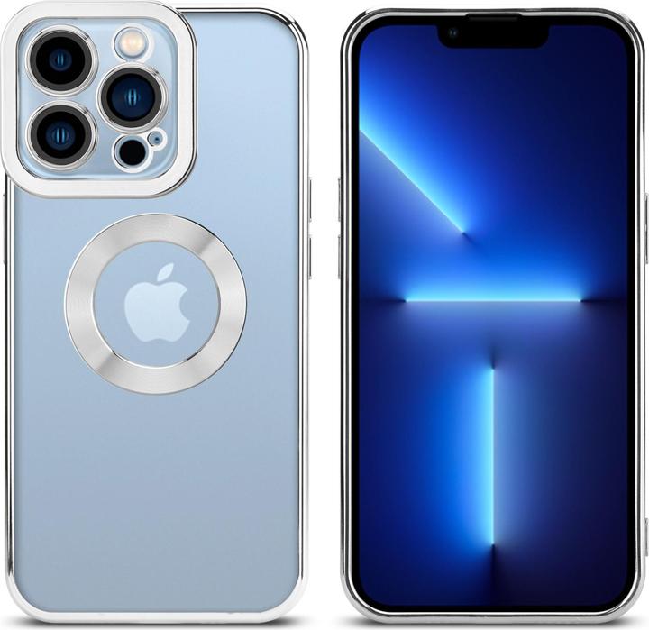 Produktbild Cadorabo TPU Hülle Chrome mit Kameraschutz für Apple iPhone 13 PRO MAX (Apple iPhone 13 Pro Max)