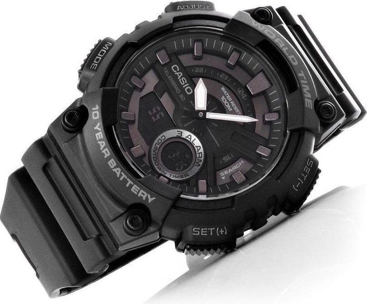 Produktbild Casio AEQ-110W-1BVDF Herrenuhr (Analoguhr, Digitaluhr)