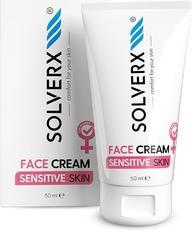 Immagine prodotto Solverx SOLVERX  Crema Viso Pelle Sensibile per Donne krem do pielęgnacji twarzy dla kobiet do skóry (Crema corpo, 50 ml)