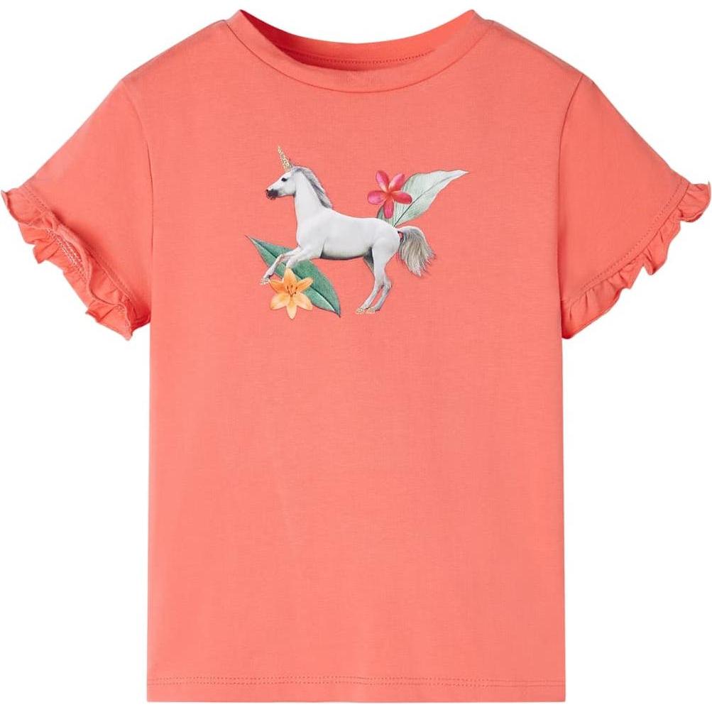 VidaXL, Jungen, Shirt, Izusa, Orange, (140)