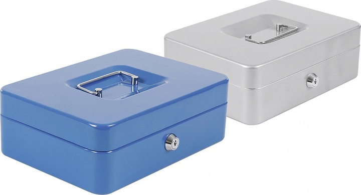 Axentia Cash box, approx. 25 x 9 x 18 cm