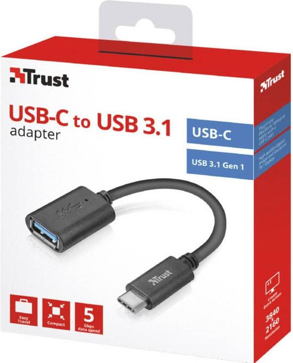 Produktbild Trust USB-C to USB3.0 Converter (0.09 m, USB 3.0)