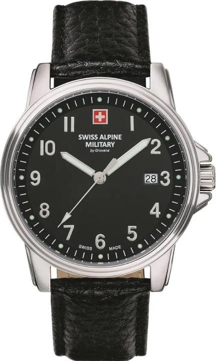 Actual product image Swiss Alpine Military LEADER Collection – Swiss Quartz Watch (Swiss made, 40 mm)