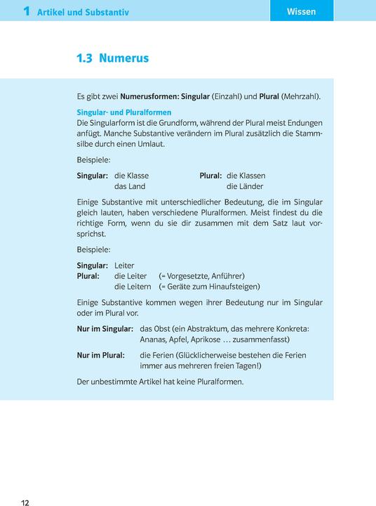Produktbild Schulgrammatik Deutsch ab Klasse 5. Regeln, Übungen und Tests (Deutsch, 2020)